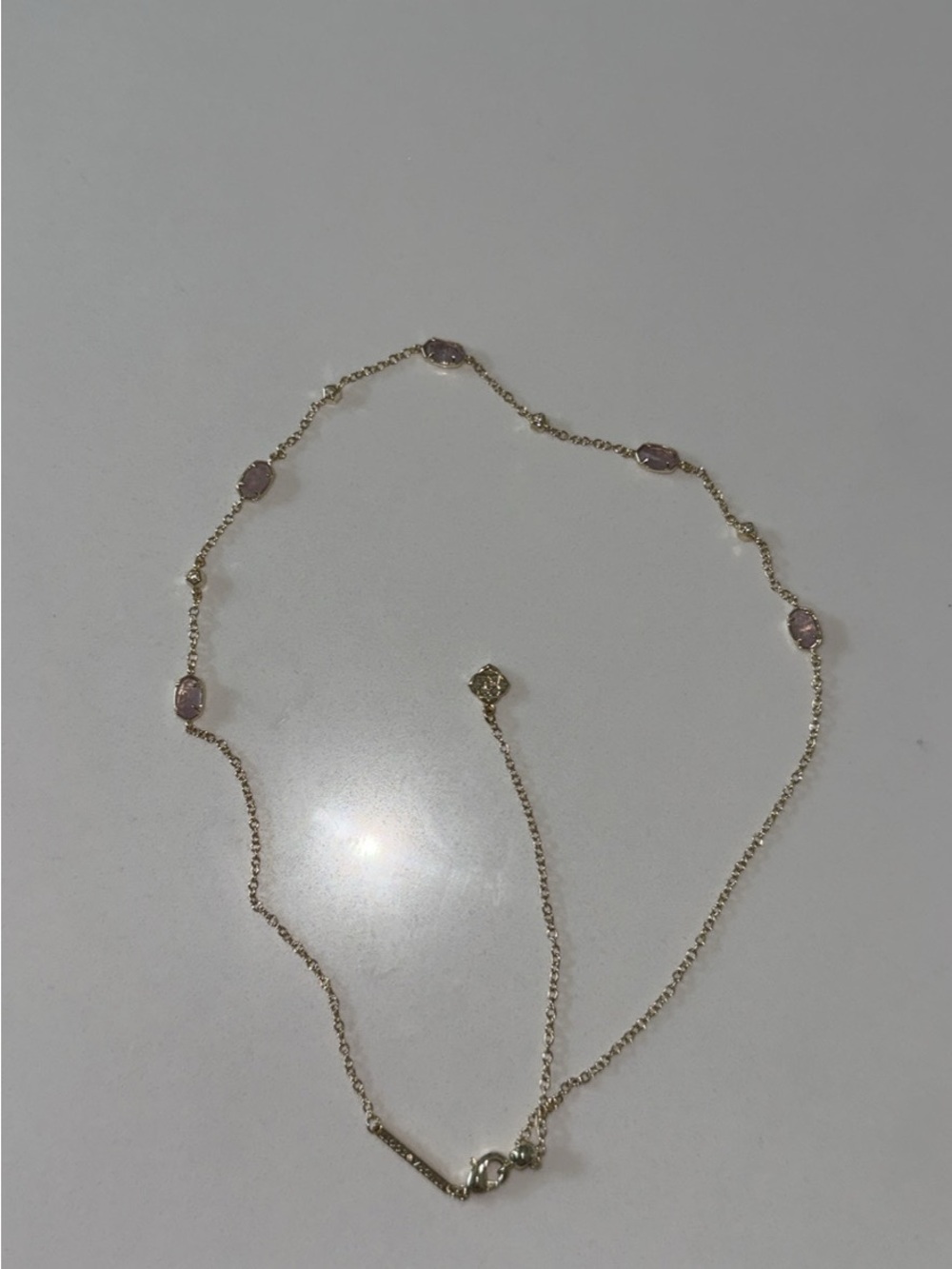 Kendra Scott Amethyst Necklace